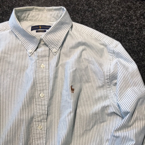 Polo Ralph Lauren Other - POLO RALPH LAUREN BUTTON DOWN DRESS SHIRT GREEN